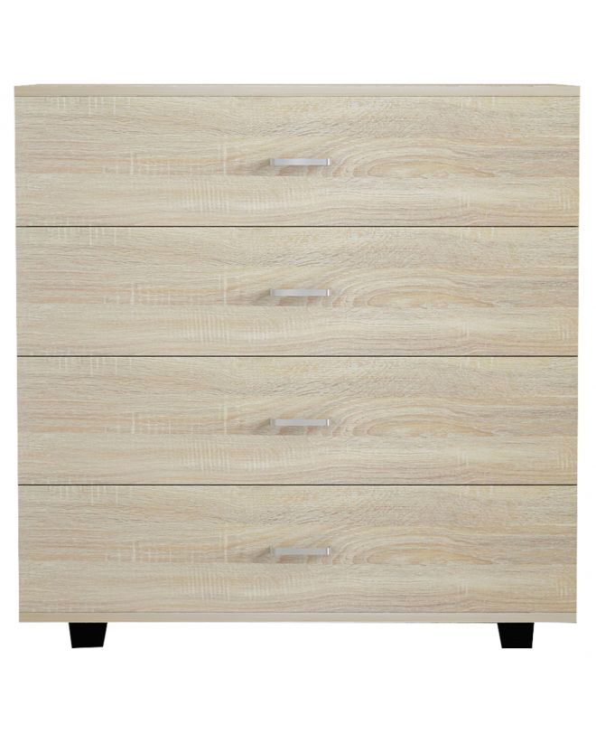 ΣΥΡΤΑΡΙΕΡΑ ΜΕΛΑΜΙΝΗΣ ME 4 ΣΥΡΤΑΡΙΑ SONOMA HM8996.01 80x40x83εκ.