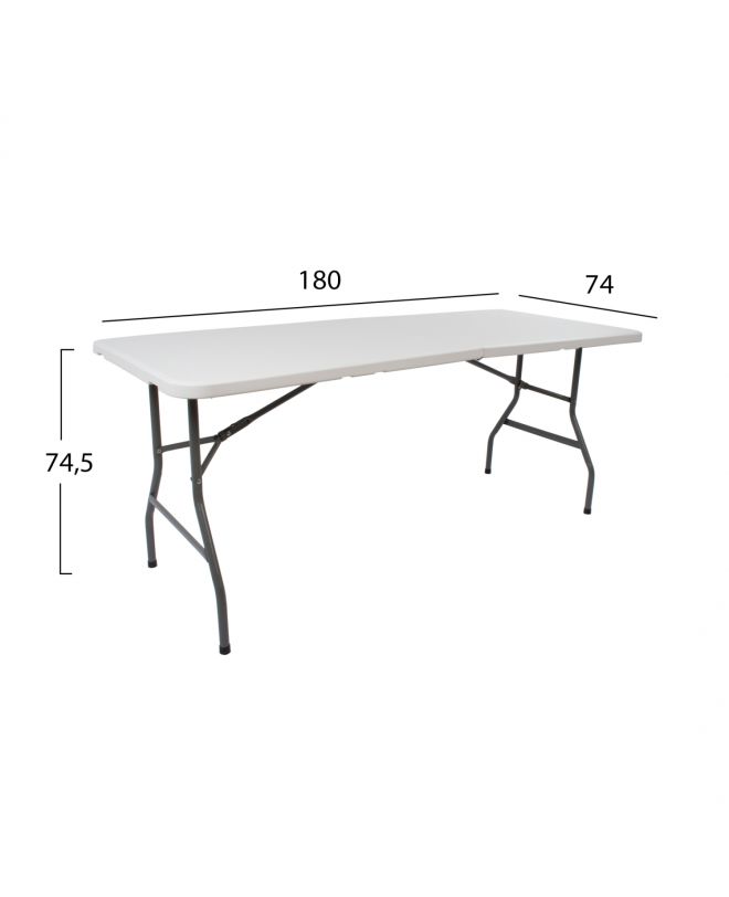 ΤΡΑΠΕΖΙ CATERING-ΣΥΝΕΔΡΙΟΥ HM5167 180Χ74Χ74 ΒΑΛΙΤΣΑ ΠΤΥΣΣΟΜΕΝΟ