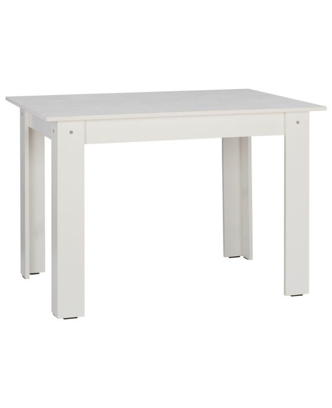 ΤΡΑΠΕΖΙ ΚΟΥΖΙΝΑΣ KELVIN 140x80x77Υεκ. ΛΕΥΚΟ HM2429.03
