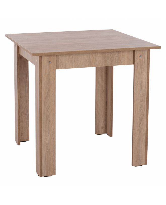 ΤΡΑΠΕΖΙ ΚΟΥΖΙΝΑΣ KELVIN 80x80x77Υεκ. SONAMA OAK HM2427.01
